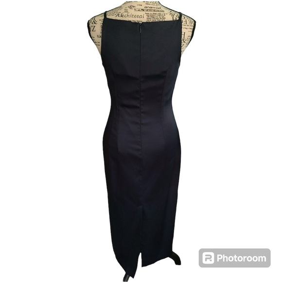 CDC Navy formal dress size 6 - Picture 2 of 7
